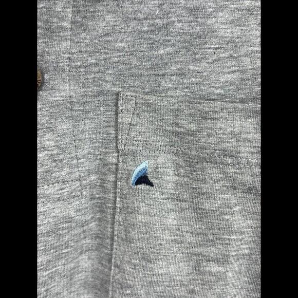 Tailor Vintage Shirt Mens Extra Small Gray Polo Pocket‎ Tee Stretch Golf NWT - Picture 4 of 5